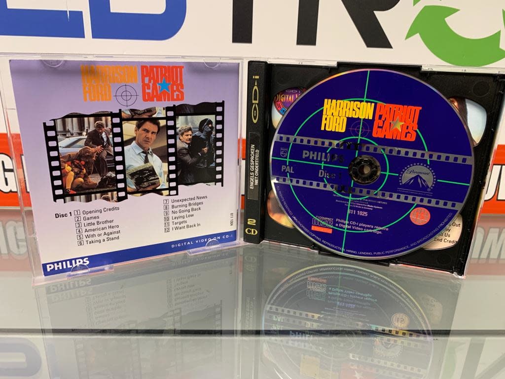 Harrison Ford Patriot Games CDi/CD-i