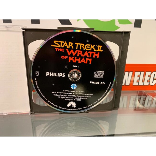 Philips Star Trek II (2) The Wrath Of Khan CDi/CD-i