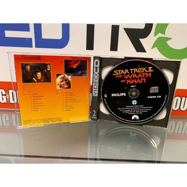 Philips Star Trek II (2) The Wrath Of Khan CDi/CD-i