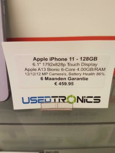 Apple iPhone 11 128GB - Paars (6427)