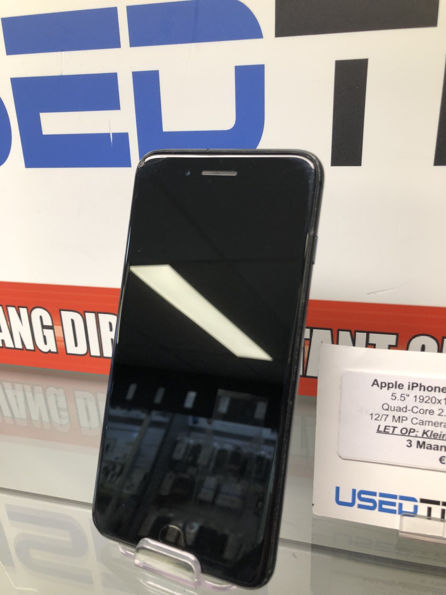 Apple iPhone 7 Plus 32GB - Kleine Barst Links Boven (6632)