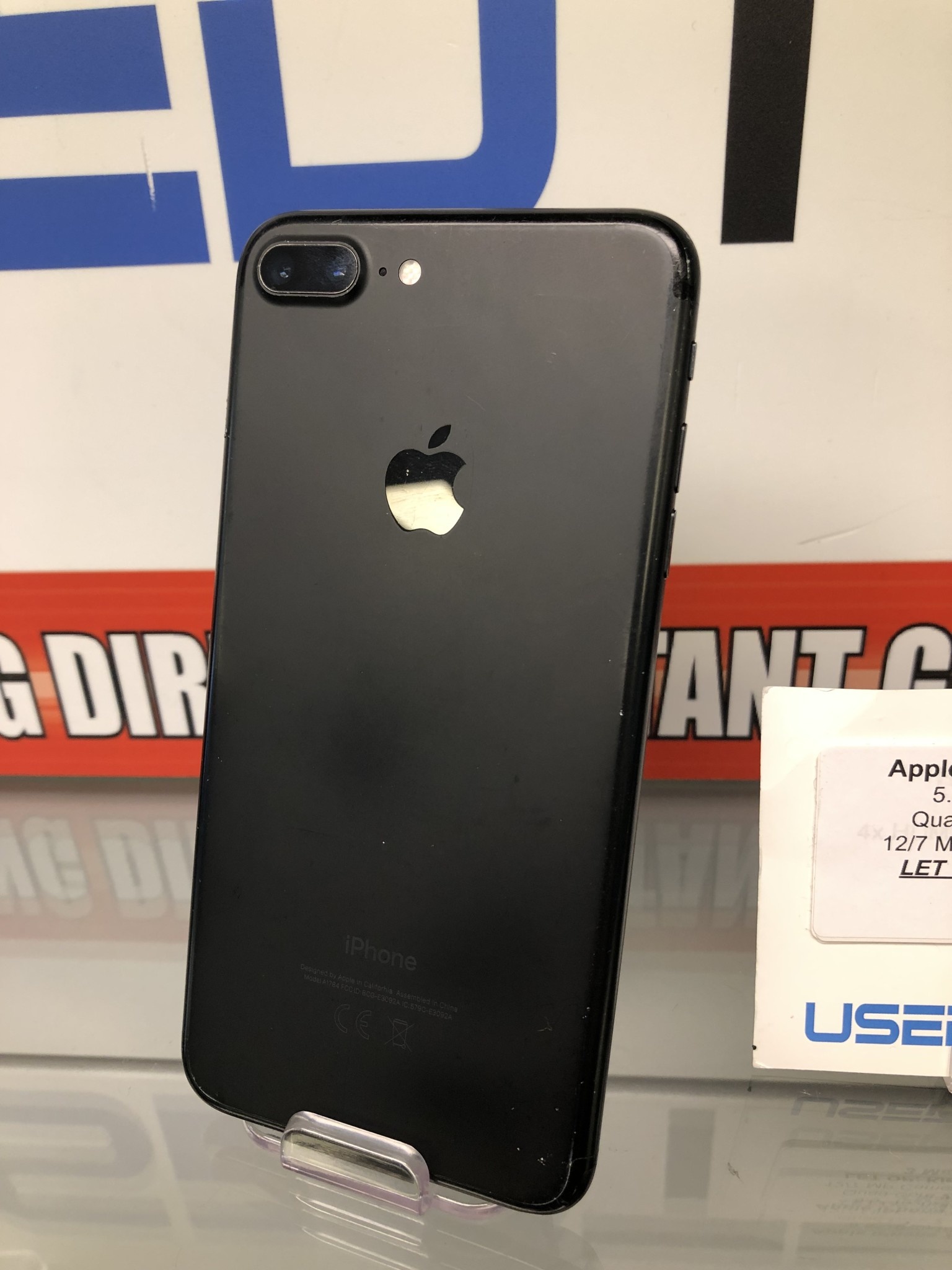 Apple iPhone 7 Plus 32GB - Kleine Barst Links Boven (6632)