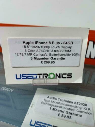 Apple iPhone 8 Plus Goud - 64GB | Nieuwe Batterij (7207)