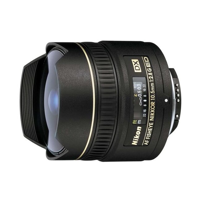 Nikon Nikon AF 10.5mm f/2.8G ED DX Fisheye objectief