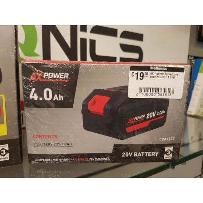 Ferm JSM1033 decoupeerzaag Incl. Accu & Lader