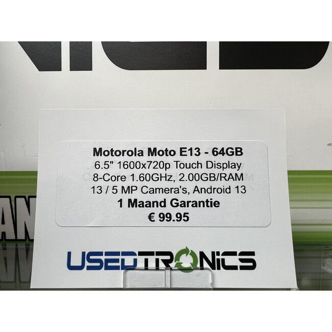 Motorola Motorola Moto E13 - 64GB (8777)