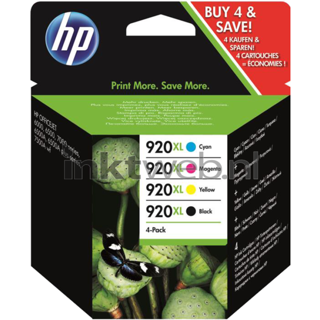 HP CARTRIDGE 920 HP-920XL Colorpack