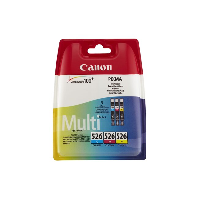 CANON CARTRIDGE 526 CLI-526 Colorpack