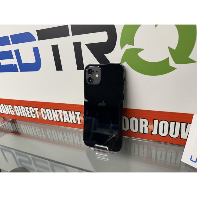 Apple Apple iPhone 12 Zwart - 64GB (10027) Batterijconditie 88%