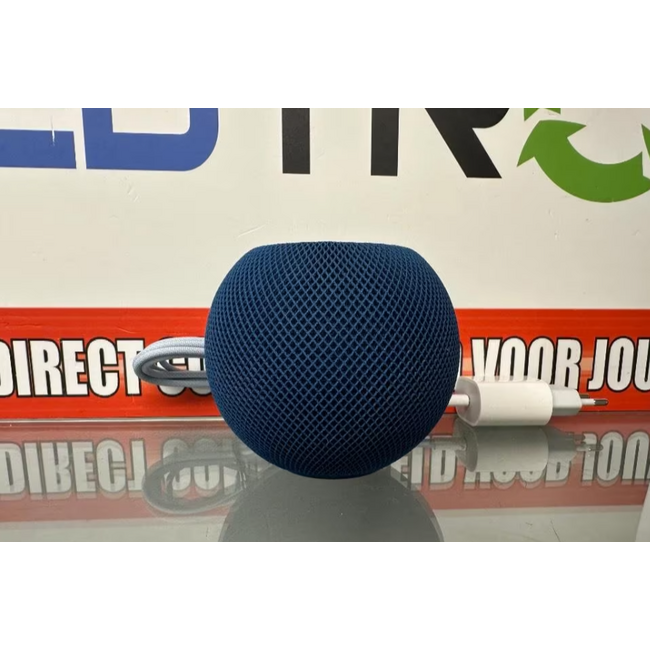 Apple Apple HomePod Mini - Blauw (10554) Apple Garantie t/m: 01-03-2025