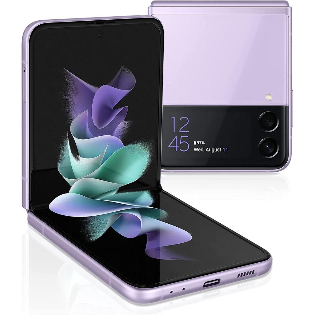 Samsung Galaxy Z Flip 3 5G パープル ★海外版 Galaxy Z Flip 3 5G - Usedtronics