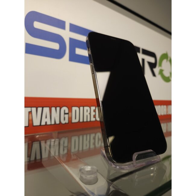 Apple Apple iPhone 12 Pro - 128GB (8995) LET OP: Scherm/Batterij vervangen | Vlekken Achter Camera & Face-ID Defect
