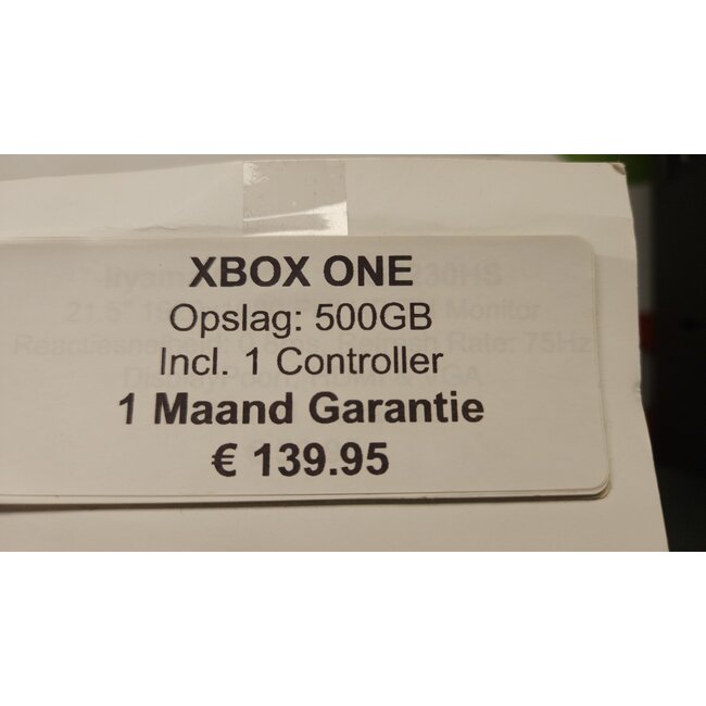 Xbox One 500GB - 1 Controller (8447)