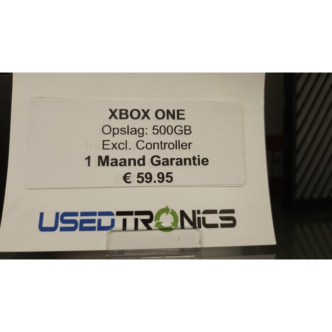 XBOX ONE Xbox One 500GB - Excl. Controller (8986)