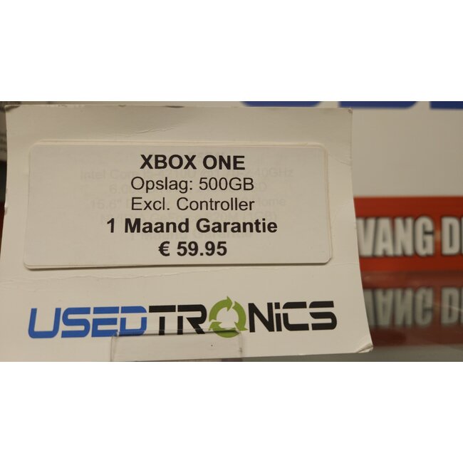XBOX ONE Xbox One  - 500GB | Excl. Controller (10418)