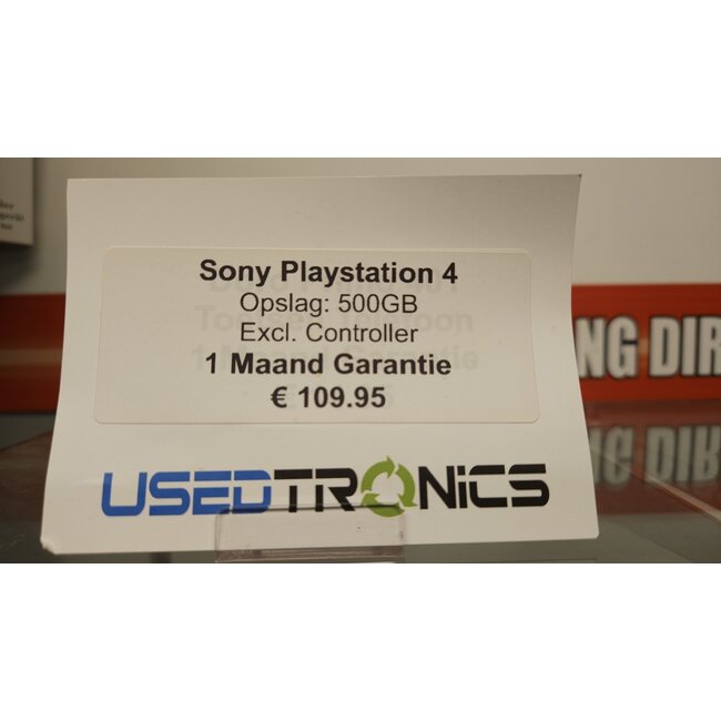 Sony Sony Playstation 4 500GB - Excl. Controller (9337)