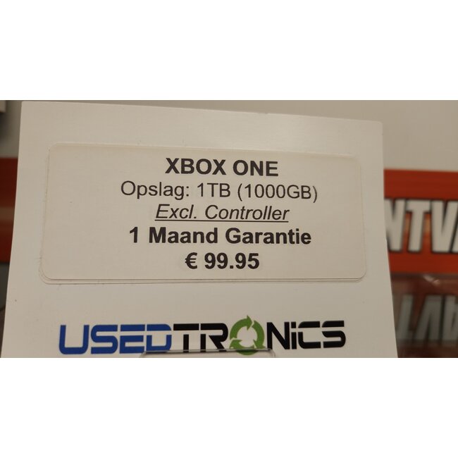 XBOX ONE Xbox One 500GB - Zwart | 1 Controller Wit (9155)