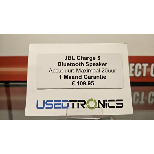 JBL Charge 5 - Grijs (10587)