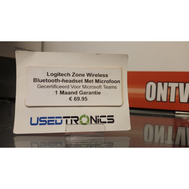 Logitech Logitech Zone Wireless - Bluetooth Headset Met Microfoon (8638)