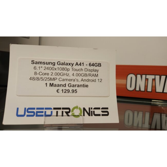 Samsung Samsung Galaxy A41 - 64GB (10478)