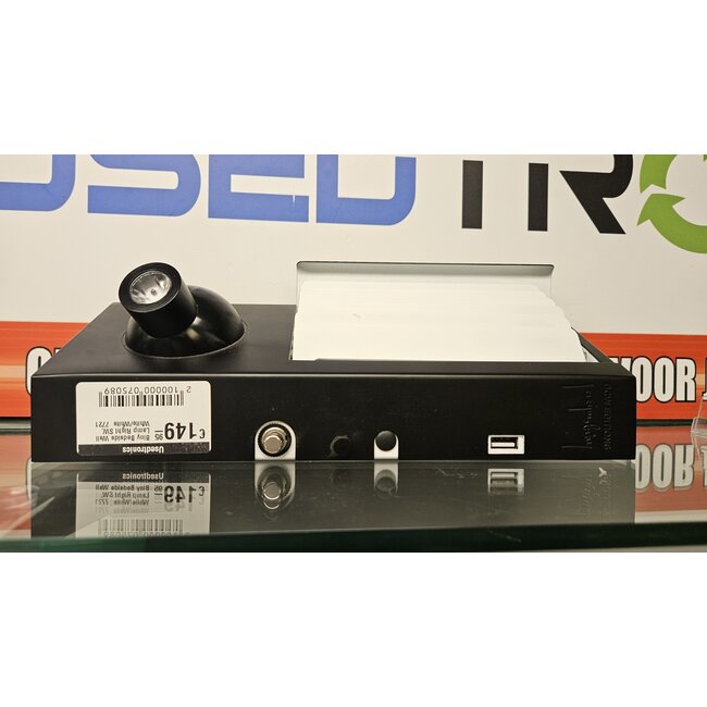 Biny Bedside Wall Lamp Right SW, White/White  7721