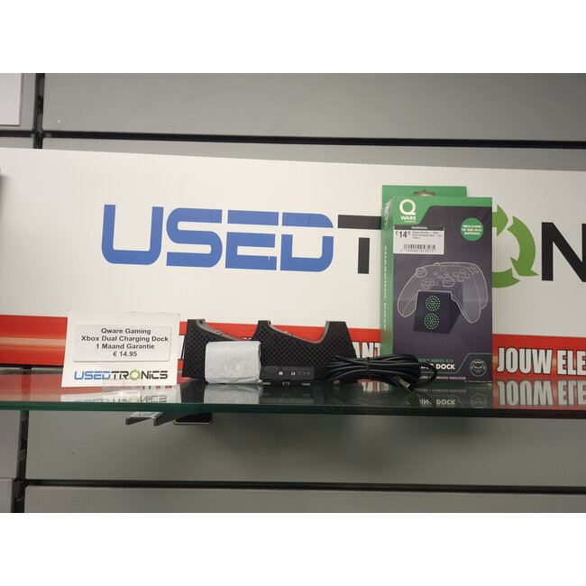 Xbox Qware Gaming - Xbox Dual Charging Dock | Incl. 2 Acc's