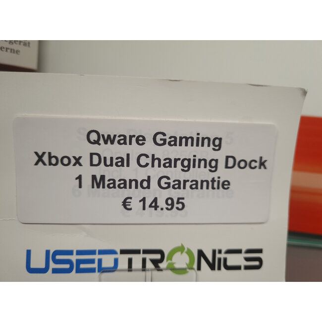 Xbox Qware Gaming - Xbox Dual Charging Dock | Incl. 2 Acc's