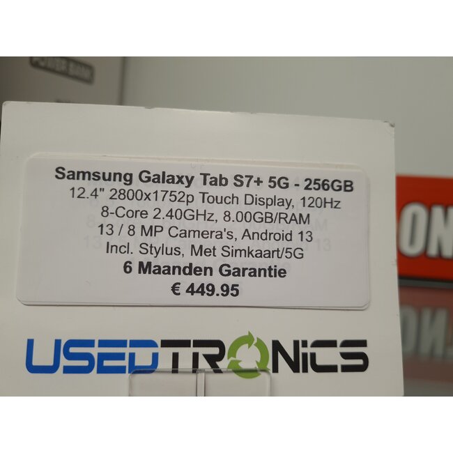 Samsung Samsung Galaxy Tab S7+ 5G - 256GB (10943)