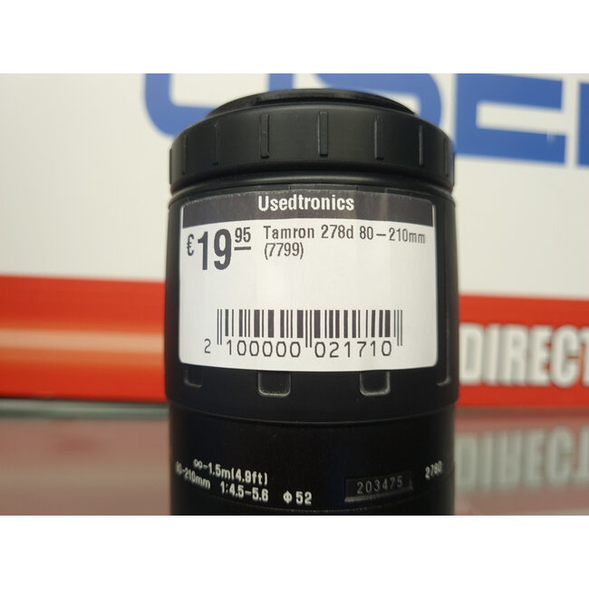 Tamron 278d 80-210mm (7799)
