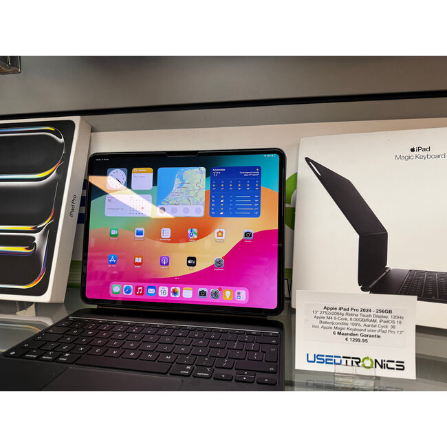 Apple Apple iPad Pro 2024 (M4) - 256GB (11240) Incl. Apple Magic Keyboard voor iPad Pro 13" t.w.v.  €399,- (11241)