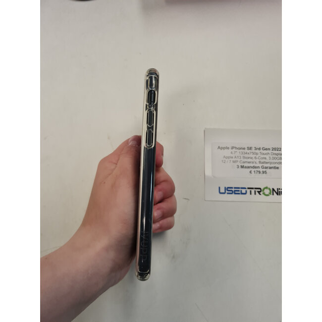 Apple Apple iPhone SE 64GB 3rd Gen 2022 - Batterijconditie 85% (11504)
