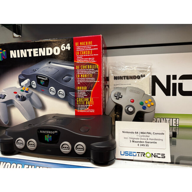 Nintendo Nintendo 64 | N64 PAL Console - 1 Controller (11535)