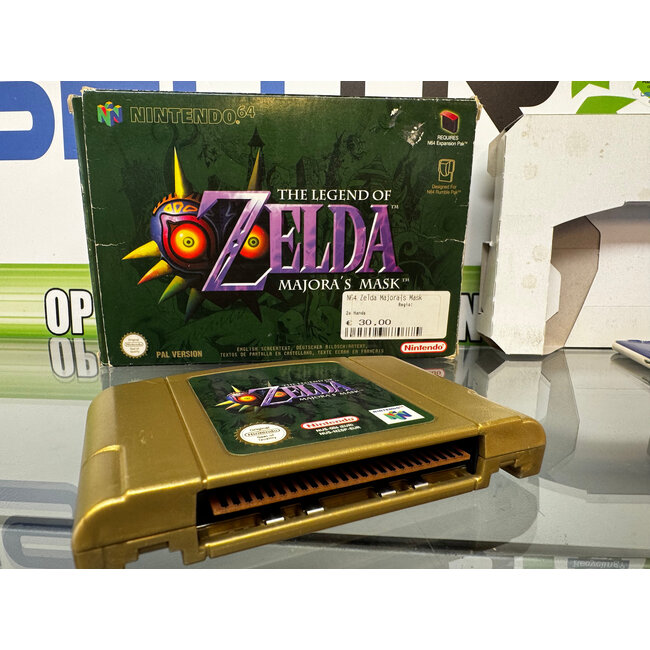 Nintendo Zelda Majora's Mask | Incl. Originele Doos & Handleiding