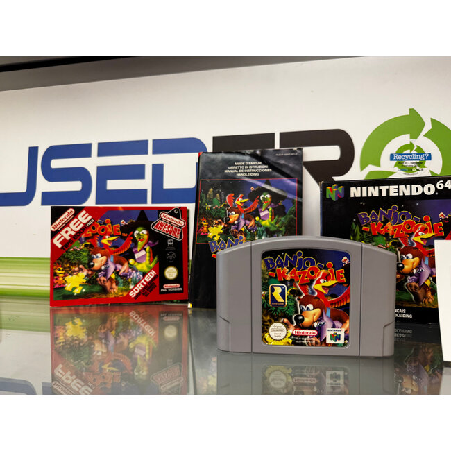 Nintendo Banjo-Kazooie N64 | Incl. Originele Doos & Handleiding