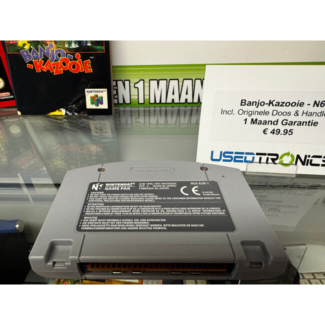 Nintendo Banjo-Kazooie N64 | Incl. Originele Doos & Handleiding
