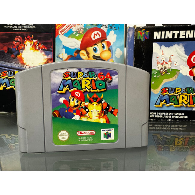 Nintendo Super Mario 64 - N64 Incl. Originele Doos & Handleiding