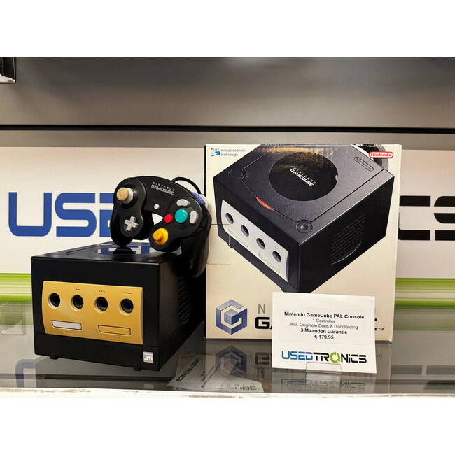 Nintendo Nintendo GameCube DOL-001 PAL Console - Zwart (11536) Met Doos