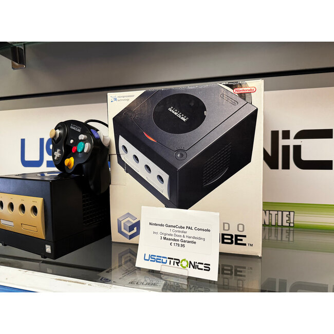 Nintendo Nintendo GameCube DOL-001 PAL Console - Zwart (11536) Met Doos
