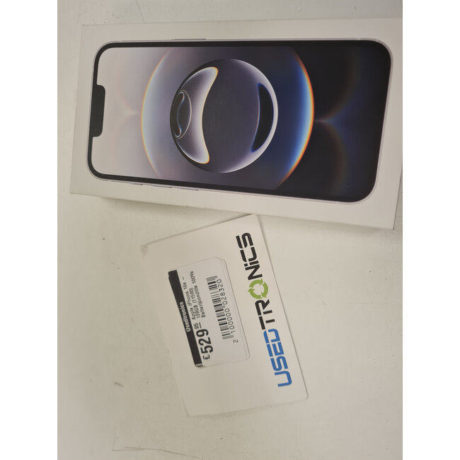 Apple Apple iPhone 16e - 128GB (11590) Batterijconditie 100%