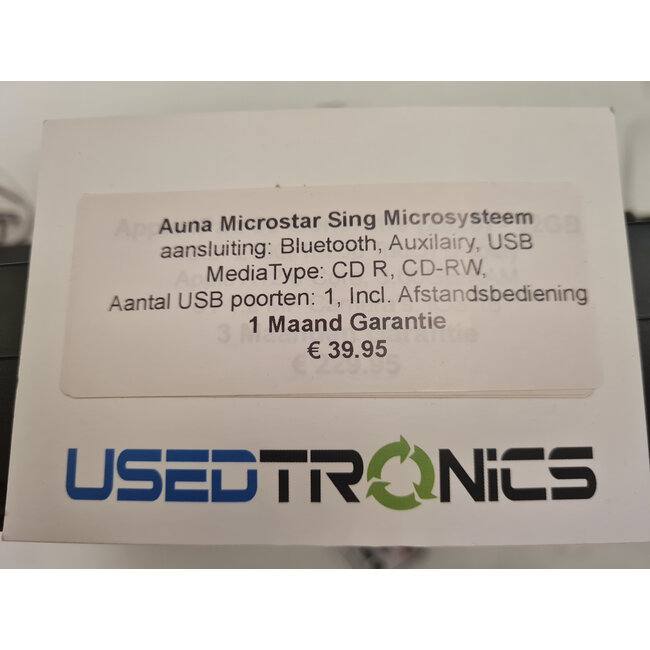 Philips Auna Microstar Sing Microsysteem (10044)