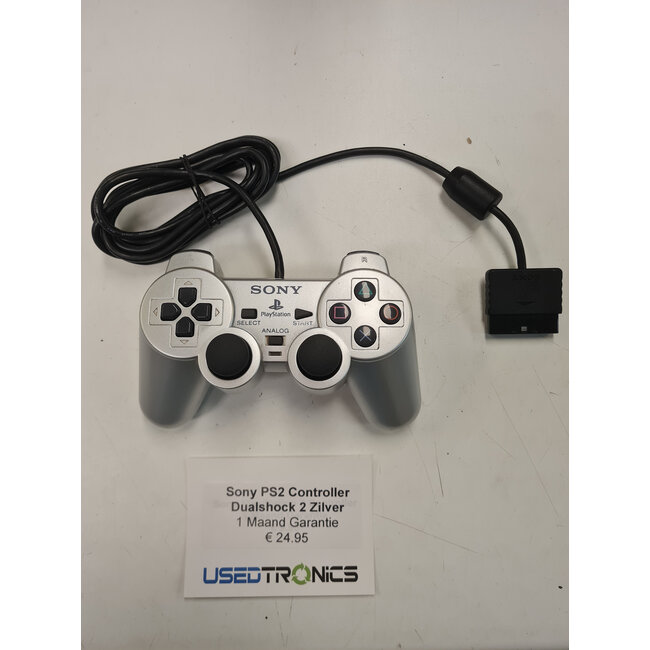 Sony PS2 Controller Dualshock 2 Zilver