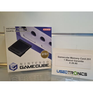 Nintendo Gamecube Memory Card 251