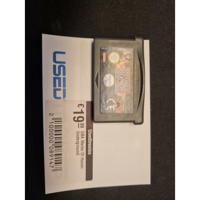 GBA Medal Of Honor: Underground