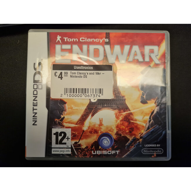 Nintendo Tom Clancy's and War - Nintendo DS
