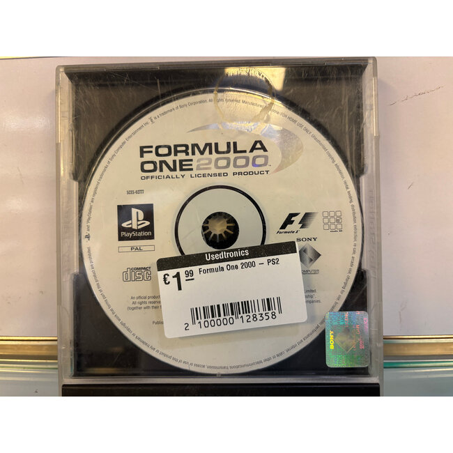 PS2 Formula One 2000 - PS1
