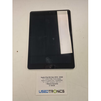 Apple Apple iPad 6th Gen (2018) -  32GB (11654)