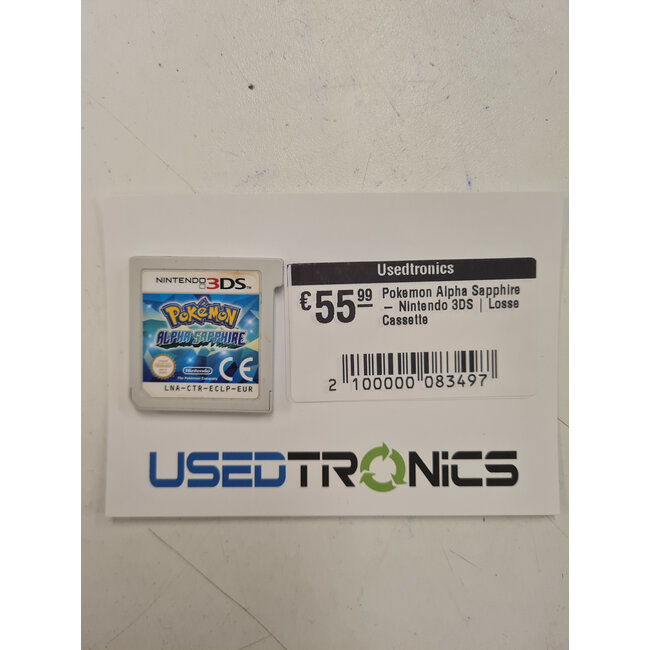 Pokemon Alpha Sapphire - Nintendo 3DS | Losse Cassette