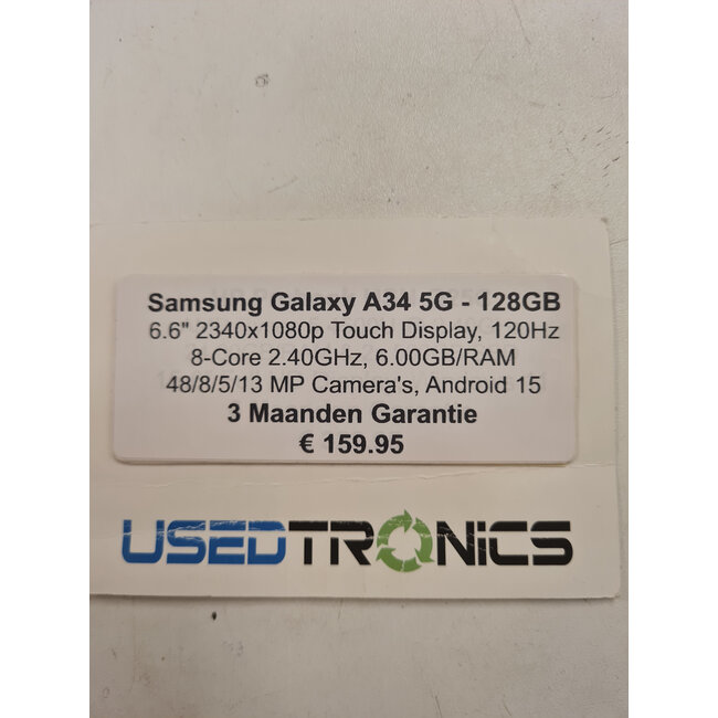 Samsung Samsung Galaxy A34 5G - 128GB (11682)