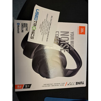 JBL Tune 770NC Zwart + BlueBuilt Quick Charge Oplader met Usb A Poort 18W Zwart 11258