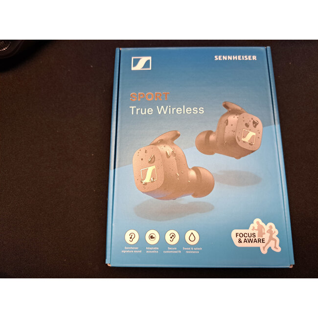 Sennheiser Sport True Wireless - Bluetooth Oordopjes - NIEUW (9435)
